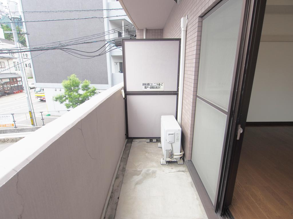 アソシエ大町のバルコニー