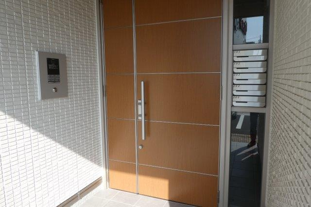 セナールドソルのエントランス|オートロック