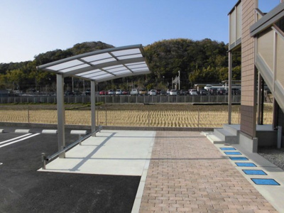 【その他共用部分】 | FloraＡ | 駐輪場