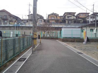 【前面道路含む現地写真】 | 宇治市宇治池森2号地　売土地