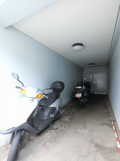 【その他共用部分】 | バイク置場です。