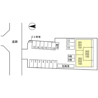 【区画図】 | セジュールあすか