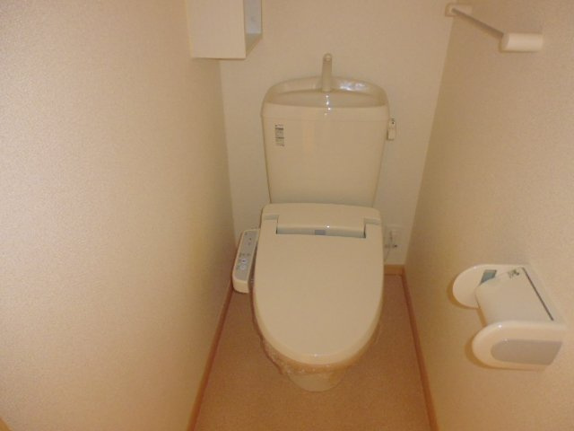 ヴィラージュ弐番館のトイレ|ウォシュレット