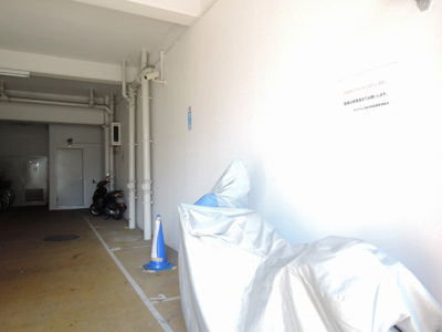 【その他共用部分】 | ダイアパレス横浜阪東橋 | バイク置場です。