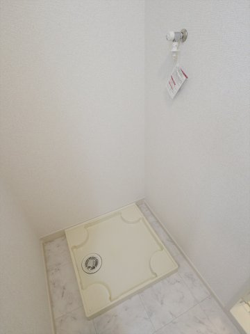 湊Ａの洗面所|洗濯機置場