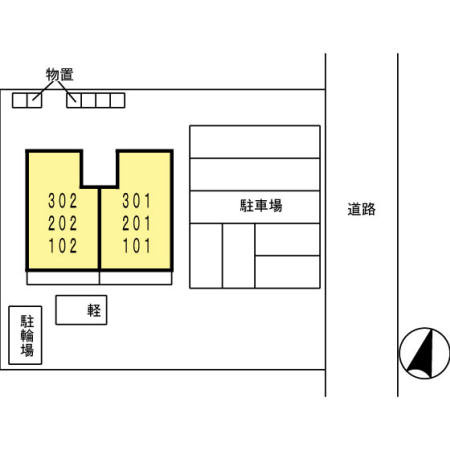 フォレストパークの区画図