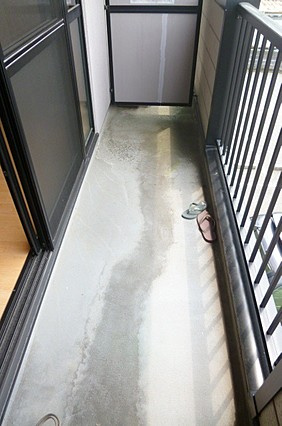 アメニティⅡのバルコニー