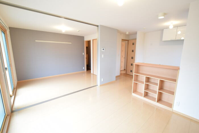 サンフィールドⅠ棟の居間・リビング