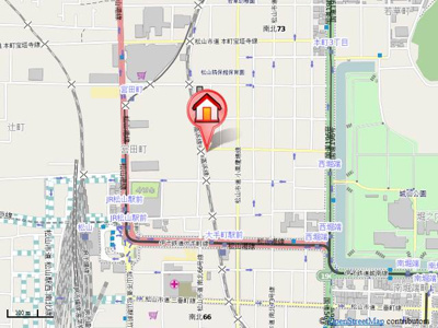 【地図】 | ＫＢコート味酒