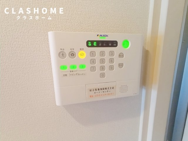 ベルツリーⅡ　　刈谷市近郊の賃貸ならクラスホーム刈谷店のセキュリティ|同物件の別部屋になります。
