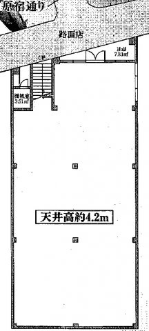 神宮前コート　Bの間取り