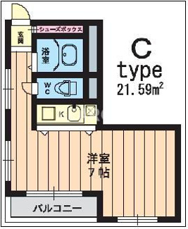 【間取り】 | クリーンリビング四条大宮