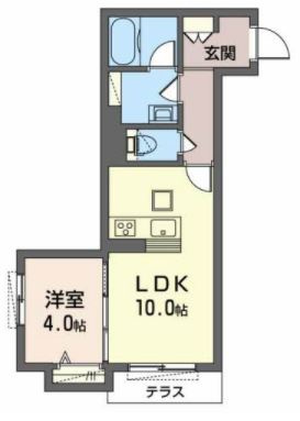【間取り】 | シャーメゾン　リュエル八戸ノ里