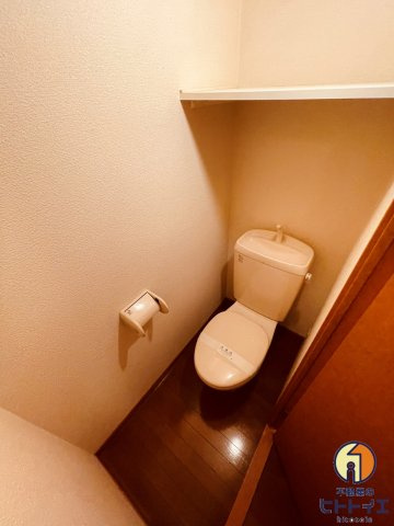 グランドール広川のトイレ|清潔感のあるトイレです
