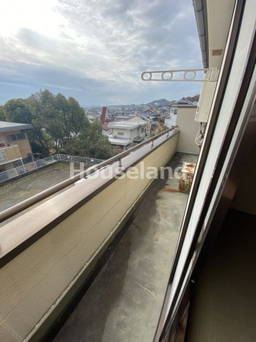 シティハイツ吉森Ⅱのバルコニー