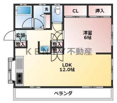 【間取り】 | サンハイツ斎藤