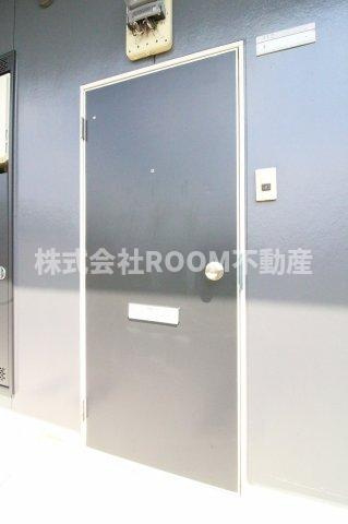 メイプルコート広原の玄関|毎日通る玄関はこちらです