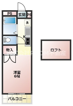 メイプルコート広原の間取り