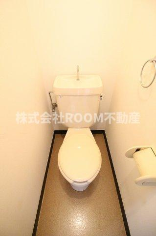 メイプルコート広原のトイレ|ゆったりとした空間のトイレです