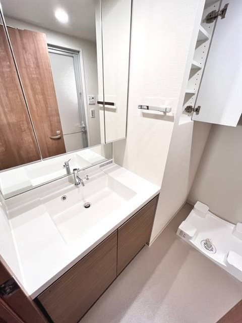 レジディア御茶ノ水プレイスの独立洗面台|※写真は同タイプの別室になります