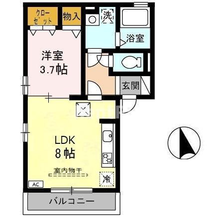 ヴァン・ドミールの間取り