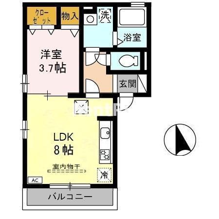 ヴァン・ドミールの間取り