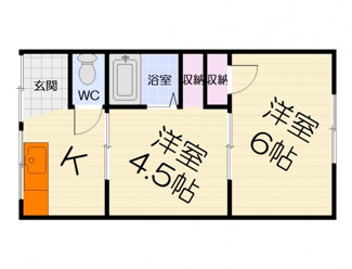【間取り】 | サンハイツ石津