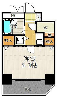 【間取り】 | プレサンス京都駅前