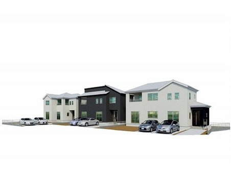 リーブルガーデン　浅口市鴨方町鴨方　第2の外観パース