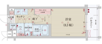 【間取り】 | ベラジオ京都東山Ⅱ