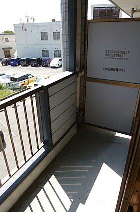 サンライフ大樹のバルコニー