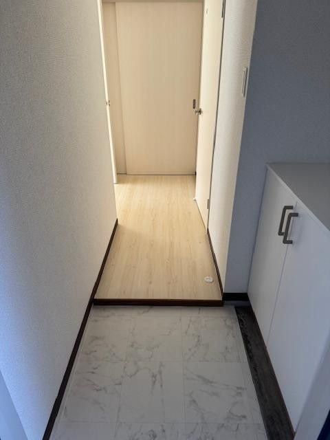 髙嶋コーポの玄関