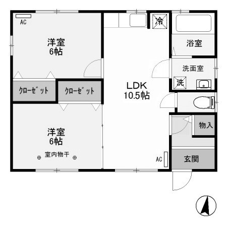 【間取り】 | クレール