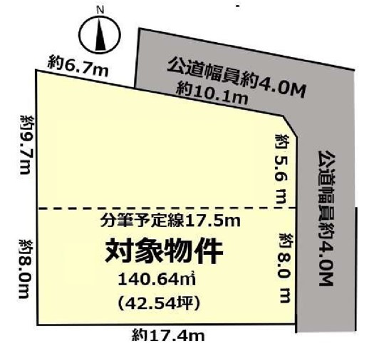 日進市藤塚３丁目土地の画像