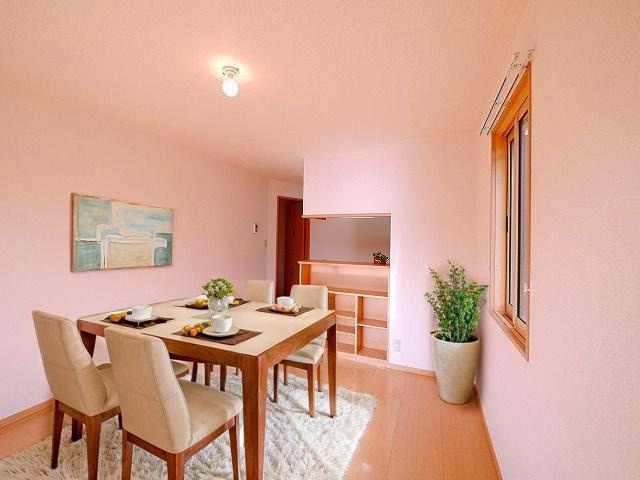 グランシャリオ（八条）の居間・リビング|CGで家具等を配置したもので家具等は含まれません