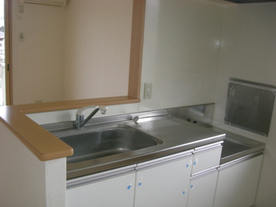 【キッチン】 | 山翡翠の杜Ⅰ | 『山翡翠の杜Ⅰ』反転イメージ