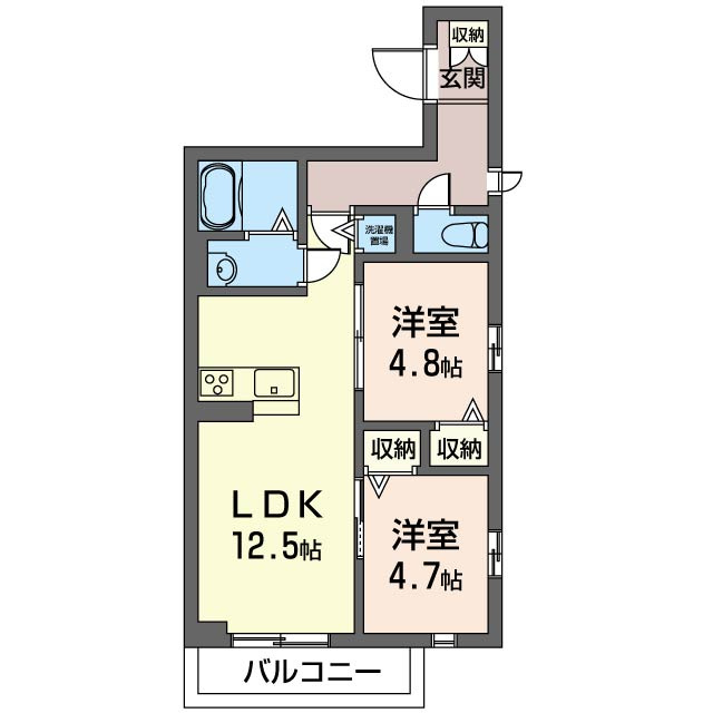 ＢＲＩＬＬＩＯの間取り