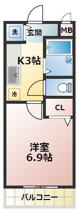 【間取り】 | ラパス高倉台