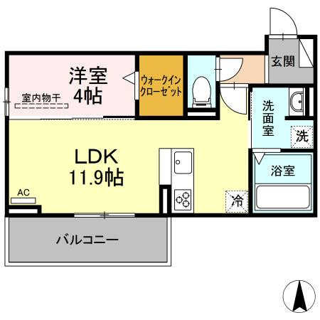 サンセールの間取り
