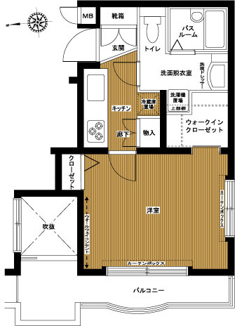 【間取り】 | フェニックス芦花公園駅前壱番館