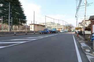 【前面道路含む現地写真】 | 前面道路
