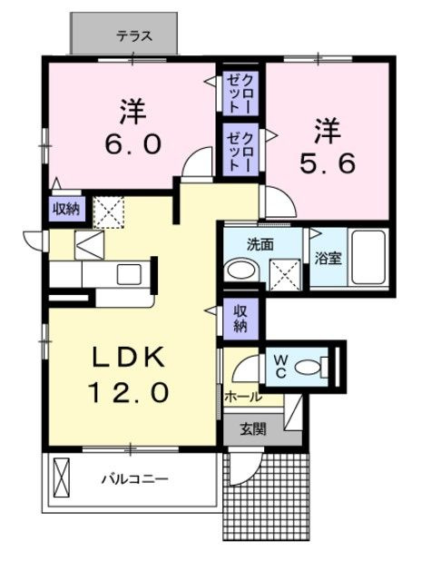 ドムス　プールスの間取り