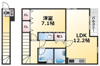 【間取り】 | リブリ長尾