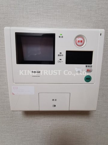 アフィット天満橋のセキュリティ|モニター付きインターホンです