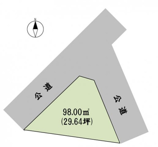 【土地図】 | 福島市瀬上町字西中川原の土地