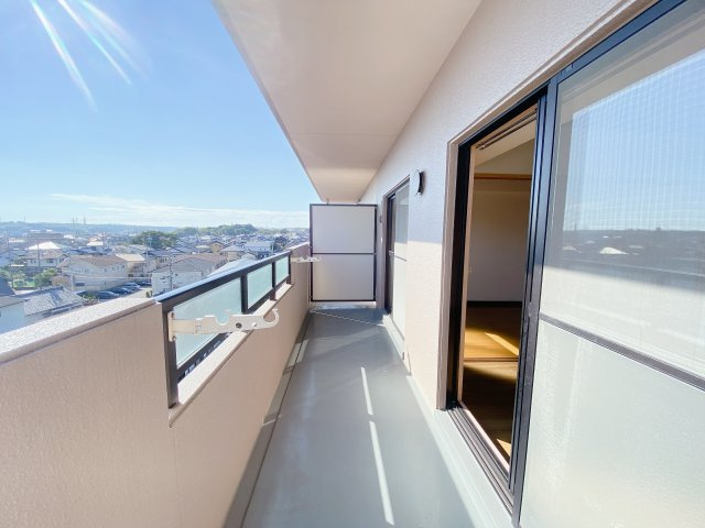 グランドソレーユのバルコニー