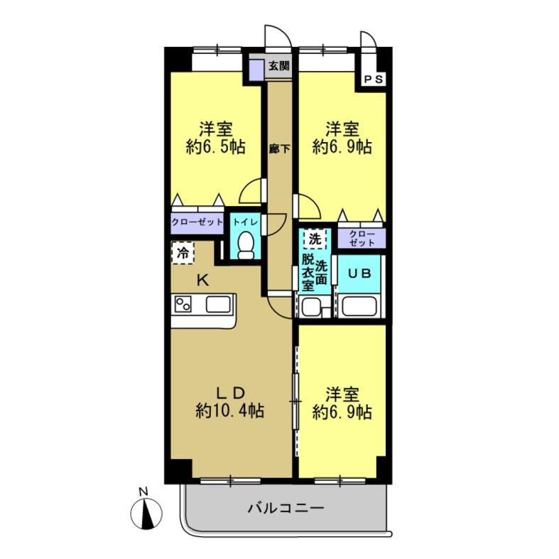 グランドソレーユの間取り