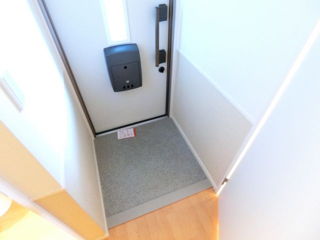 エスポワールⅡＡ棟の玄関