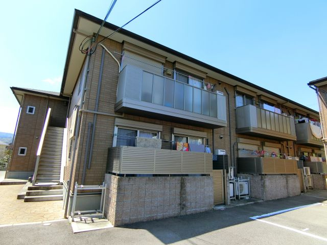 エスポワールⅡＡ棟の外観