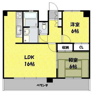 【間取り】 | ラフィーネ六名